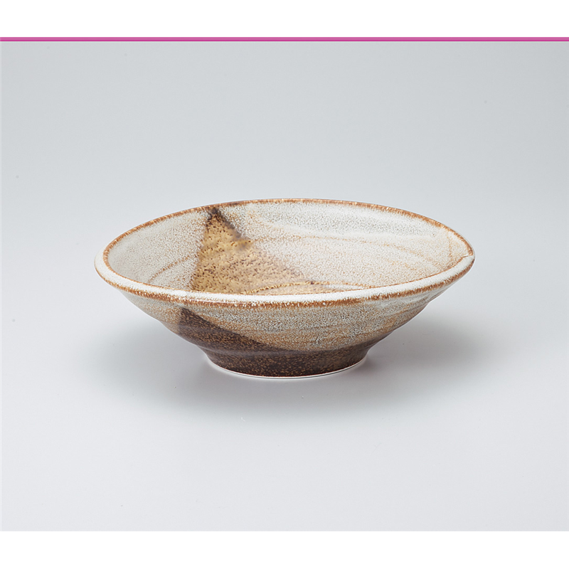 古林陶器 中華単品 黄河三方掛7.0富士型丼 762710125 1個(ご注文単位1個)【直送品】