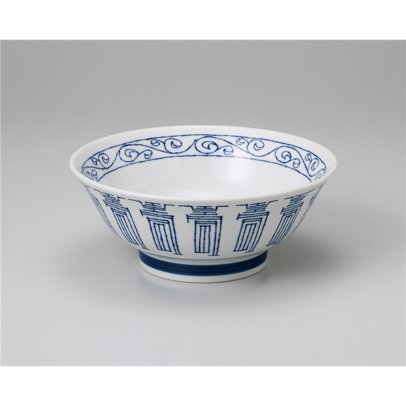 古林陶器 中華単品 中華青壽6.8ラーメン 1069650241 1個(ご注文単位1個)【直送品】