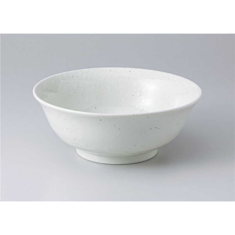 古林陶器 中華単品 雪粉引 68ラーメン丼 1358140231 1個(ご注文単位1個)【直送品】