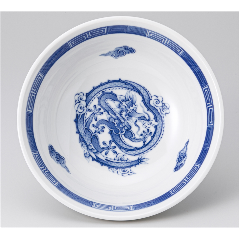 古林陶器 中華単品 雷門竜 6.0めん鉢 1266130431 1個（ご注文単位1個）【直送品】