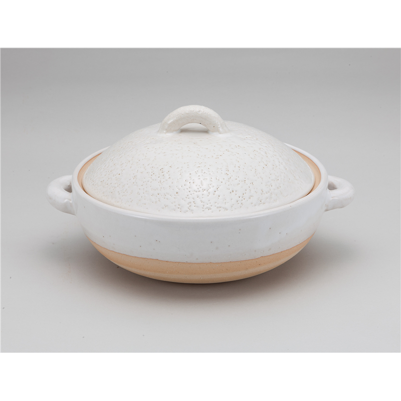 古林陶器 土鍋(萬古焼)(伊賀焼) 伊賀乳白9.0鍋 1070930381 1個（ご注文単位1個）【直送品】