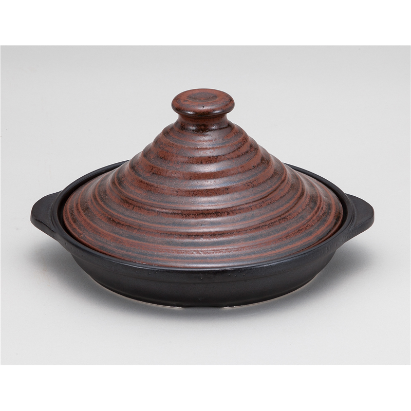 古林陶器 土鍋(萬古焼)(伊賀焼) 超耐熱タジン鍋「尚武」 1071420482 1個（ご注文単位1個）【直送品】
