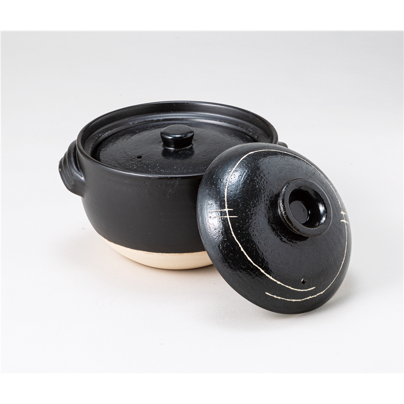 古林陶器 ご飯鍋・多用鍋 せきすい4合ごはん炊鍋 1267020182 1個（ご注文単位1個）【直送品】