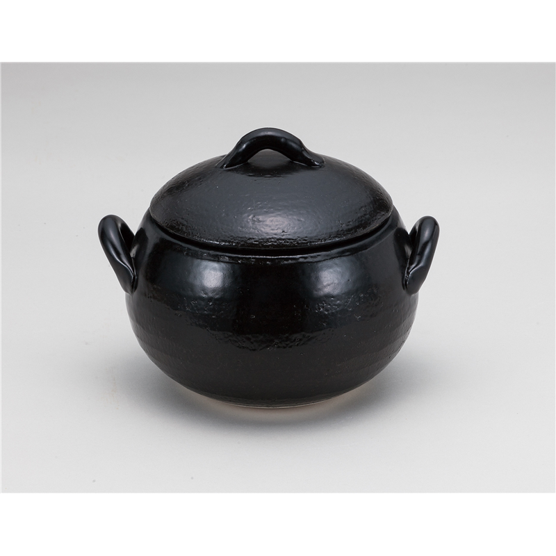 古林陶器 ご飯鍋・多用鍋 まんまるごはん鍋３合炊 1071320281 1個（ご注文単位1個）【直送品】