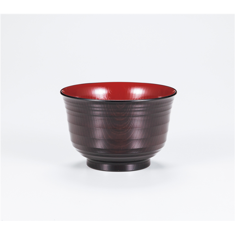 古林陶器 会津漆器汁椀 溜 点心汁椀 1073540197 1個（ご注文単位1個）【直送品】