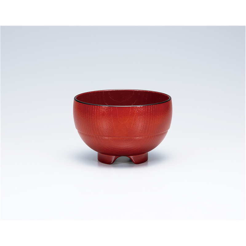 古林陶器 会津漆器汁椀 レンジ スタック椀 宴 1173260495 1個（ご注文単位1個）【直送品】