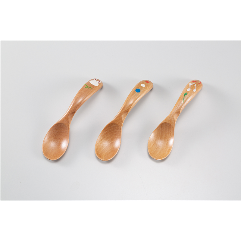 古林陶器 会津漆器子供食器 ［木］ウッドキッズ スプーン うさぎ(手描) 1268920195 1個（ご注文単位1個）【直送品】