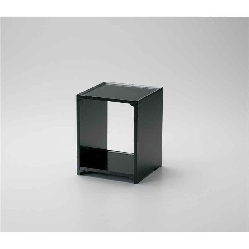 古林陶器 越前漆器演出台 いろどり演出台(B)黒石目 1174620198 1個（ご注文単位1個）【直送品】