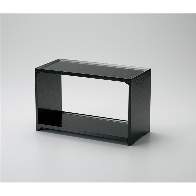 古林陶器 越前漆器演出台 いろどり演出台(J)黒石目 1174620398 1個（ご注文単位1個）【直送品】