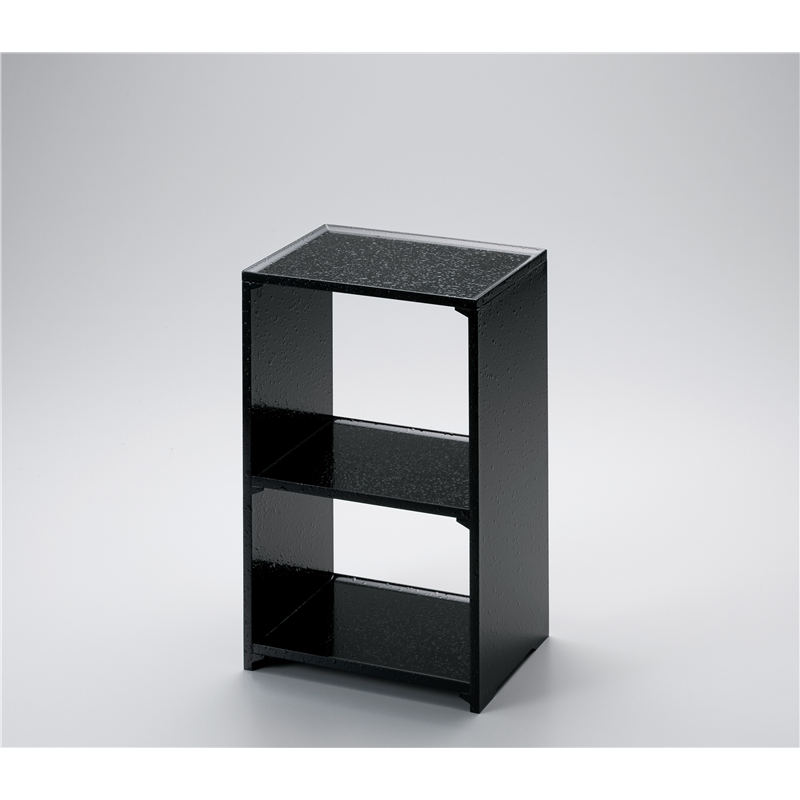 古林陶器 越前漆器演出台 いろどり演出台(G)黒石目 1174710198 1個（ご注文単位1個）【直送品】