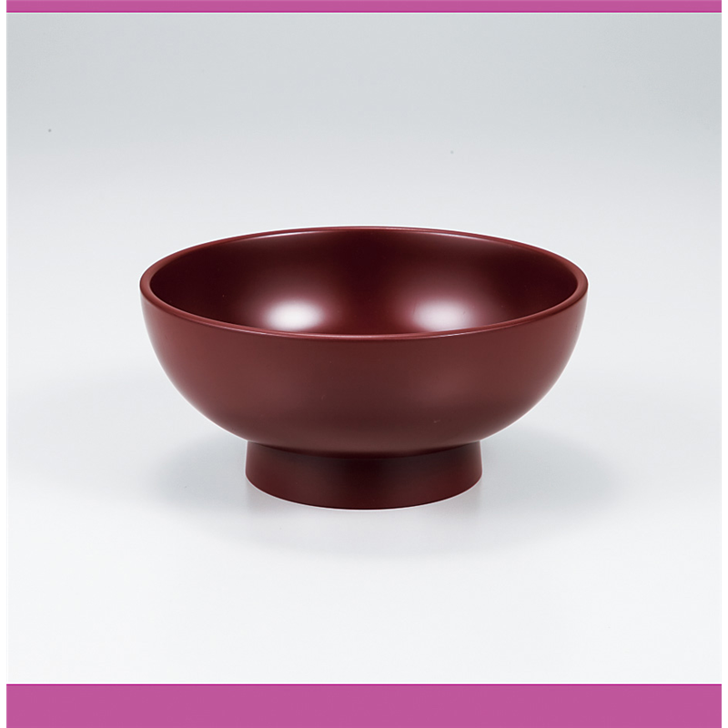 古林陶器 越前漆器丼・椀・鉢 5.5 多用丼 銀朱 973250498 1個（ご注文単位1個）【直送品】