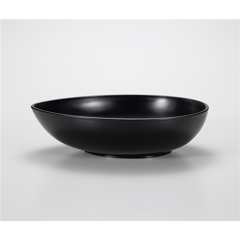 古林陶器 越前漆器丼・椀・鉢 7.0 しずく鉢 黒 1270450498 1個（ご注文単位1個）【直送品】