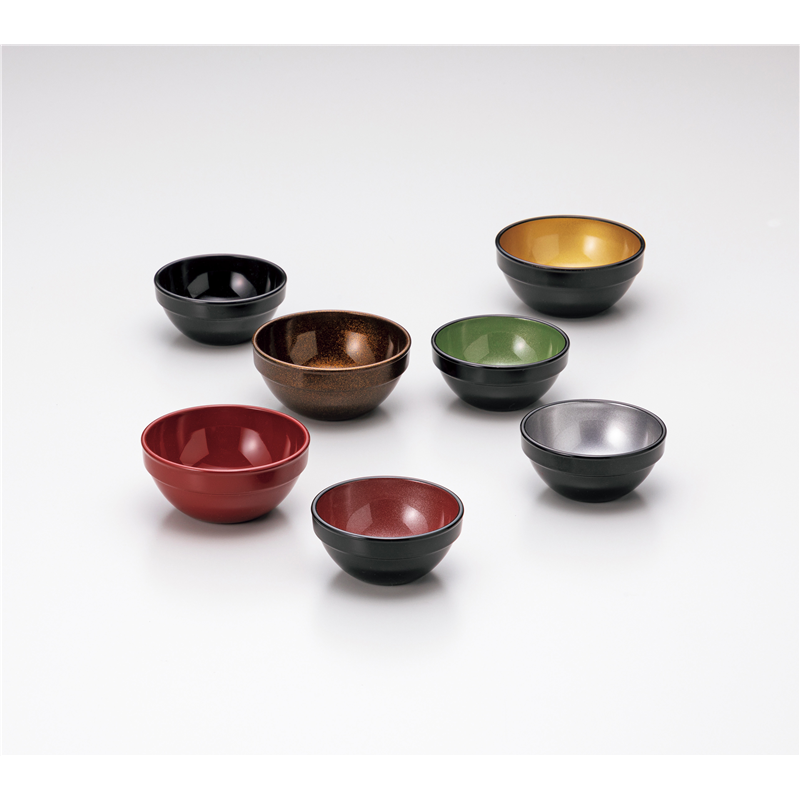 古林陶器 ビュッフェ用食器 いろどりボール(小)黒 1271910198 1個（ご注文単位1個）【直送品】