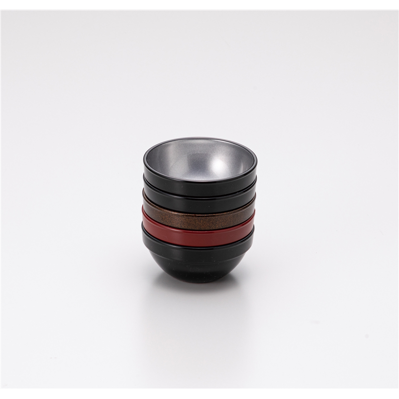 古林陶器 ビュッフェ用食器 いろどりボール(小)黒 1271910198 1個(ご注文単位1個)【直送品】