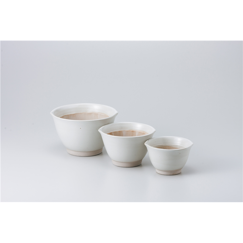 古林陶器 スリ鉢 白マット麦とろ鉢(大) 978720451 1個（ご注文単位1個）【直送品】
