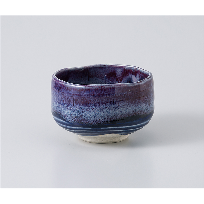 古林陶器 抹茶碗 紫辰砂抹茶碗(トムソン箱) 1177740433 1個（ご注文単位1個）【直送品】