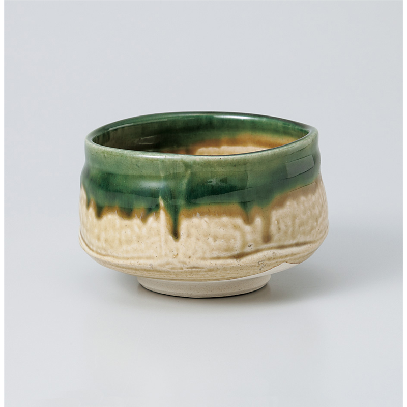 古林陶器 抹茶碗 抹茶碗織部 977830525 1個（ご注文単位1個）【直送品】