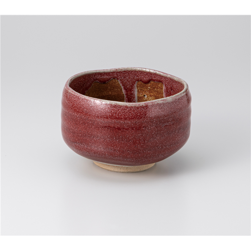 古林陶器 抹茶碗 紅辰砂抹茶 (トムソン箱) 1273010231 1個（ご注文単位1個）【直送品】