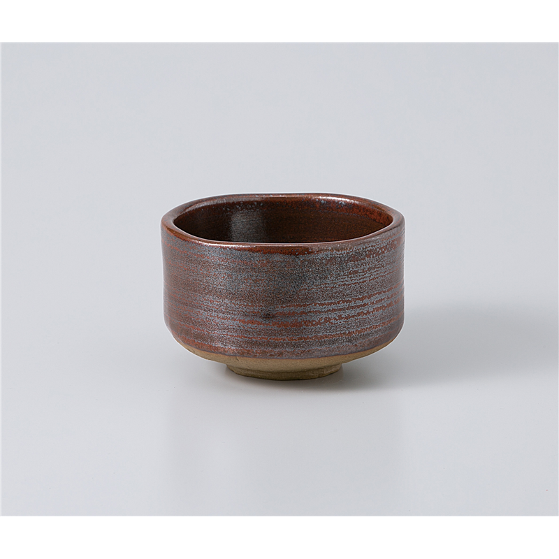 古林陶器 抹茶碗 抹茶碗 鉄赤刷毛目(トムソン箱) 1177910515 1個（ご注文単位1個）【直送品】