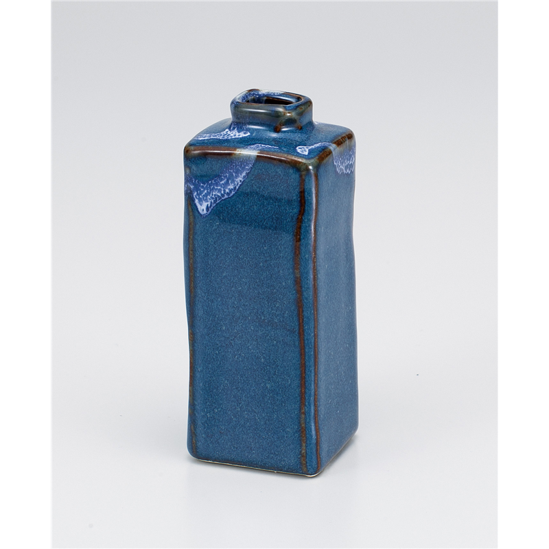 古林陶器 ミニ花瓶 ナマコ角一輪立 1078220357 1個（ご注文単位1個）【直送品】