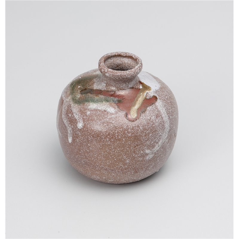 古林陶器 ミニ花瓶 三彩流ミニ花瓶 1078340357 1個（ご注文単位1個）【直送品】