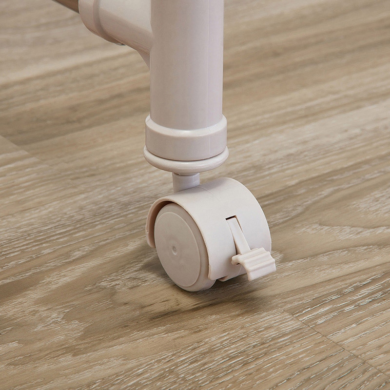 中山福 多機能物干し キャスター付き ライトグレー NY-287 1個(ご注文単位1個)【直送品】