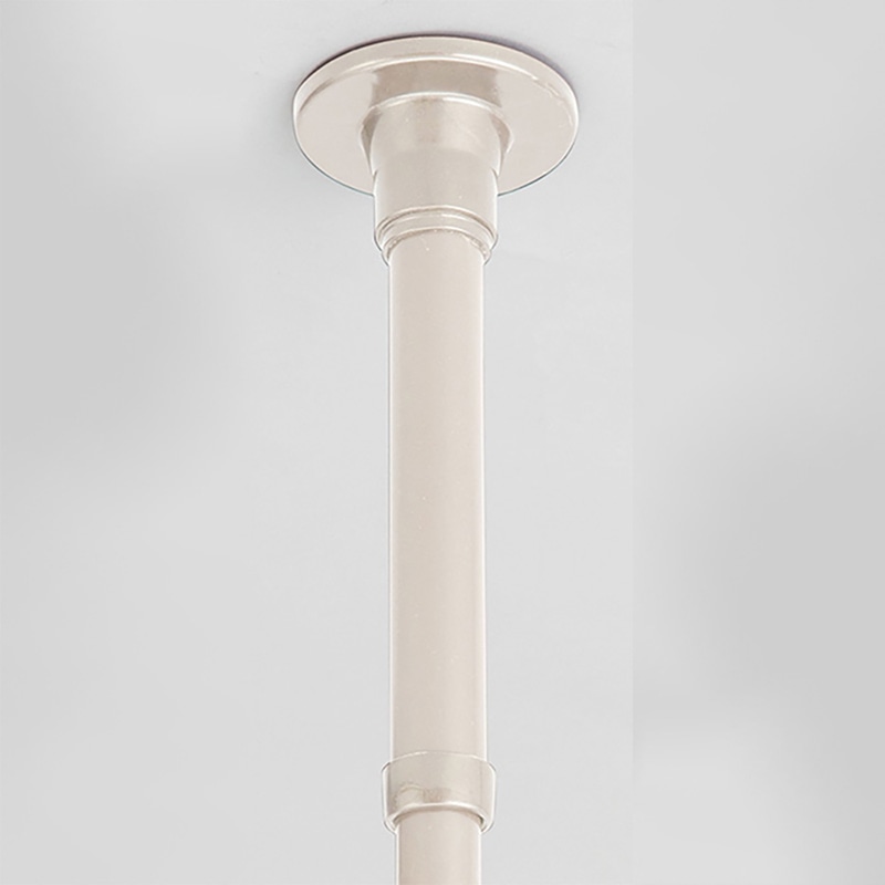 中山福 つっぱり物干し ライトグレー NY-283 1個（ご注文単位1個）【直送品】