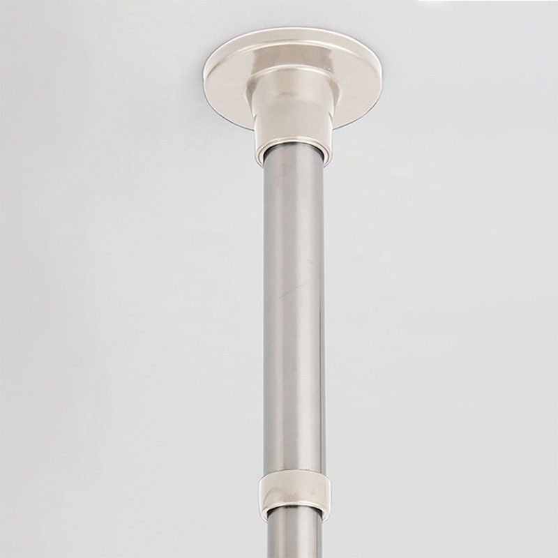 中山福 つっぱり物干し ライトグレー NY-282 1個(ご注文単位1個)【直送品】