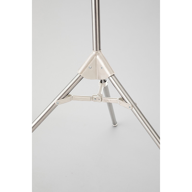 中山福 パラソル物干し 3段 ライトグレー NY-278 1個(ご注文単位1個)【直送品】