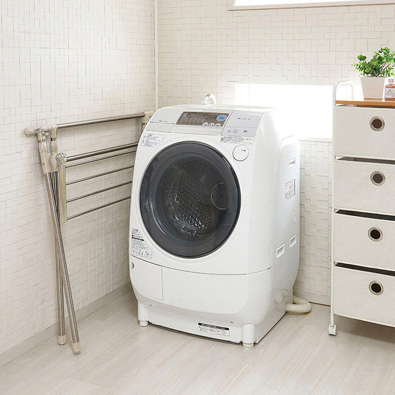 中山福 物干し X型 ライトグレー NY-275 1個(ご注文単位1個)【直送品】