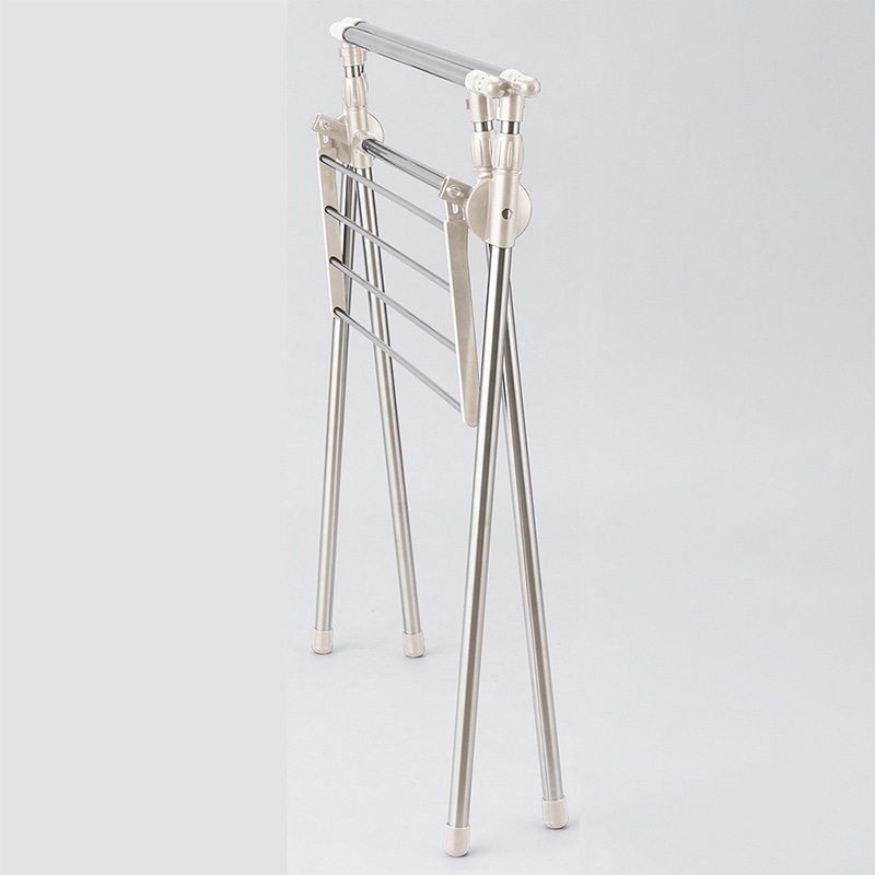 中山福 物干し X型 ライトグレー NY-275 1個(ご注文単位1個)【直送品】