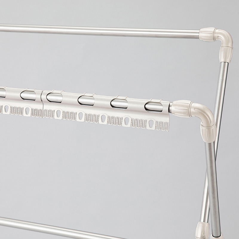 中山福 コンパクトふとん干し ライトグレー NY-272 1個(ご注文単位1個)【直送品】