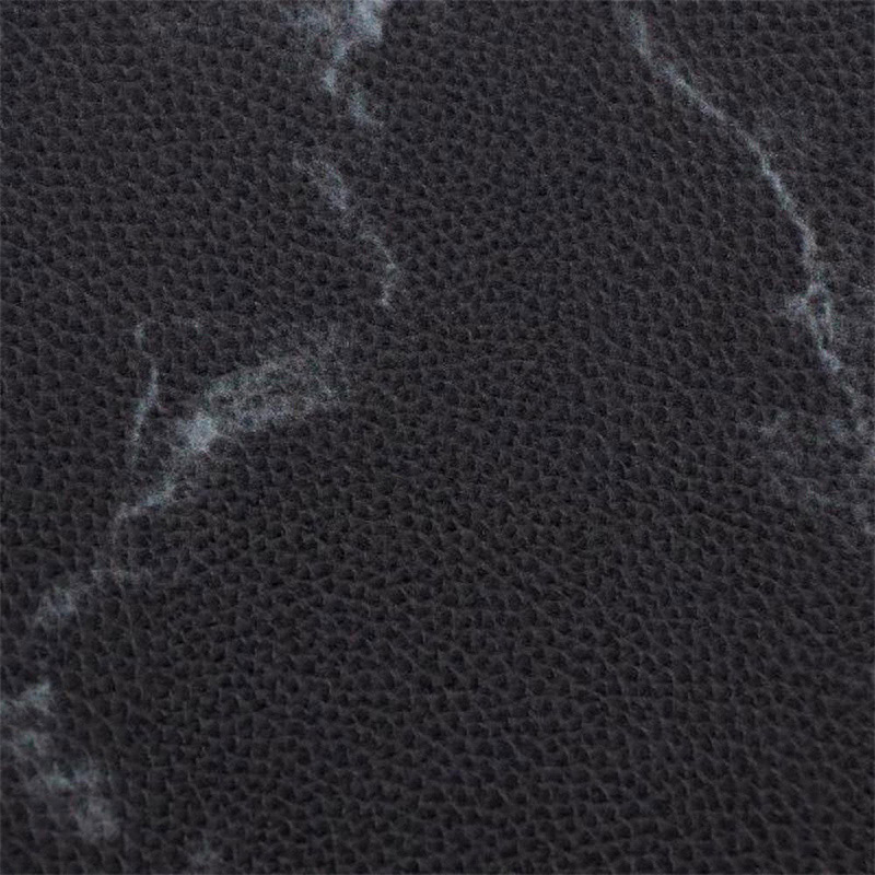 中山福 マーブルキッチン キッチンマット 40×120 大理石柄 ブラック NX-193 1枚(ご注文単位1枚)【直送品】