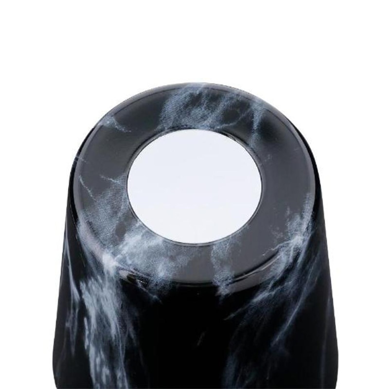 中山福 マーブルキッチン タンブラー 380ml 大理石柄 ブラック NX-172 1個(ご注文単位1個)【直送品】