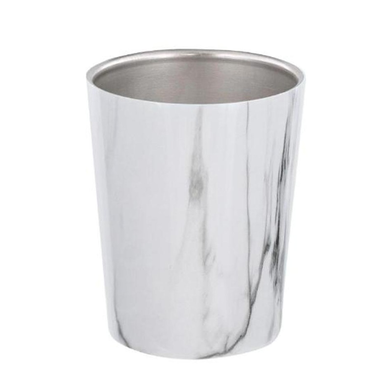 中山福 マーブルキッチン タンブラー 380ml 大理石柄 ホワイト NX-171 1個（ご注文単位1個）【直送品】