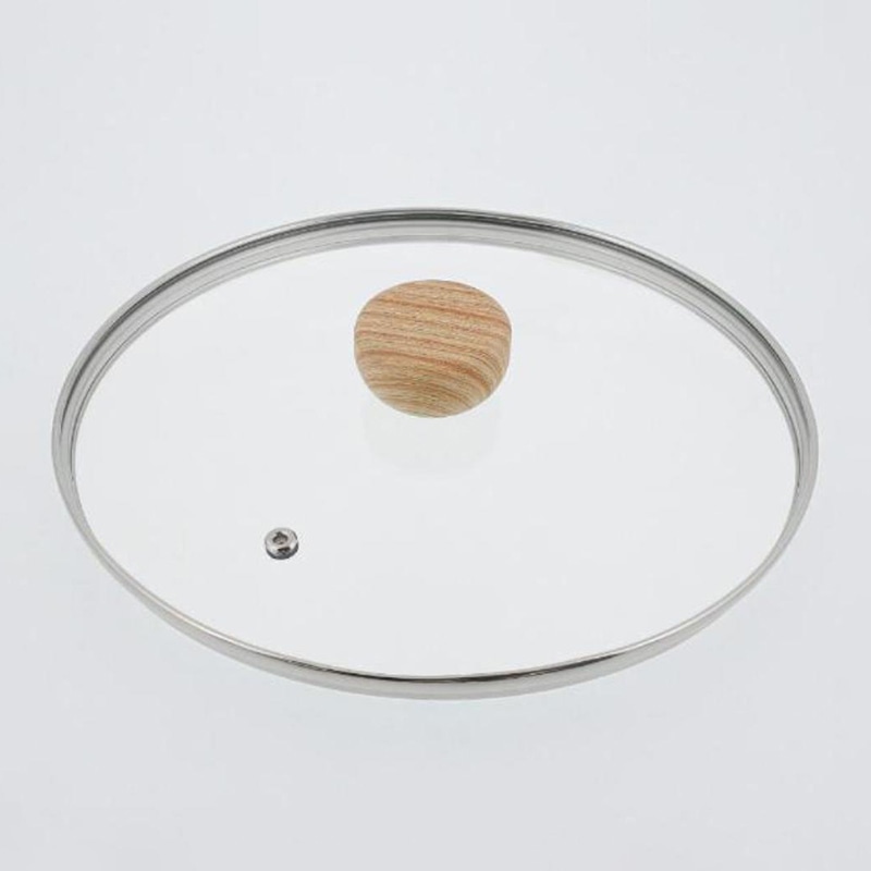 中山福 マーブルキッチン 両手鍋 ガラス蓋付 IH対応 22cm 大理石柄 ホワイト NX-143 1個(ご注文単位1個)【直送品】