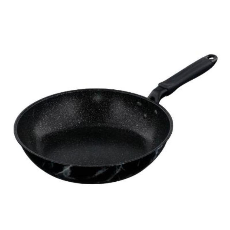 中山福 マーブルキッチン フライパン IH対応 28cm ブラック NX-133 1個（ご注文単位1個）【直送品】