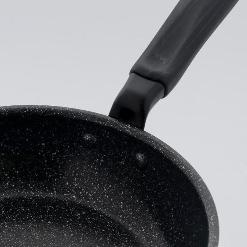中山福 マーブルキッチン フライパン IH対応 20cm ブラック NX-131 1個(ご注文単位1個)【直送品】
