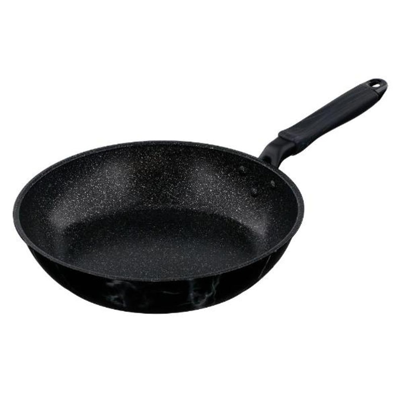 中山福 マーブルキッチン フライパン ガス火専用 28cm ブラック NX-113 1個（ご注文単位1個）【直送品】