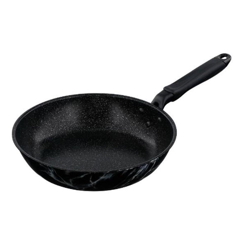 中山福 マーブルキッチン フライパン ガス火専用 26cm ブラック NX-112 1個（ご注文単位1個）【直送品】