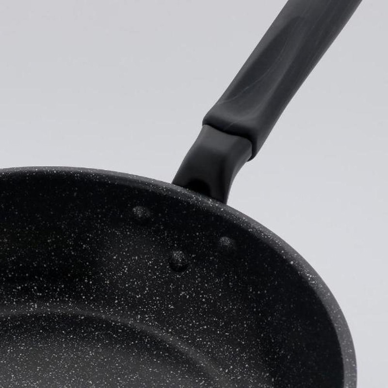 中山福 マーブルキッチン フライパン ガス火専用 26cm ブラック NX-112 1個(ご注文単位1個)【直送品】