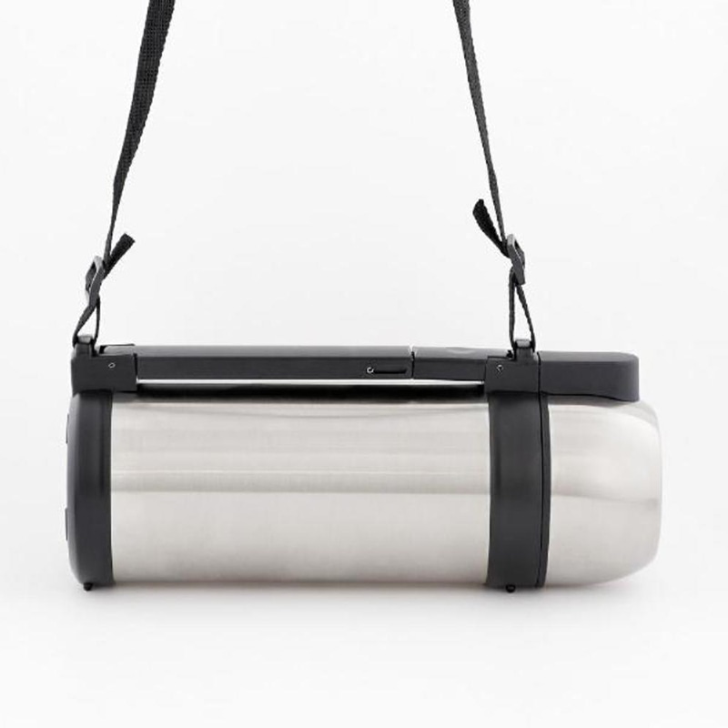 中山福 ダブルステンレスボトル 保温・保冷 コップ付 1.5L NQ-0313 1個（ご注文単位1個）【直送品】