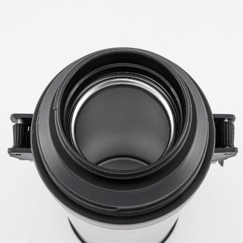 中山福 ダブルステンレスボトル 保温・保冷 コップ付 1.0L NQ-0312 1個（ご注文単位1個）【直送品】