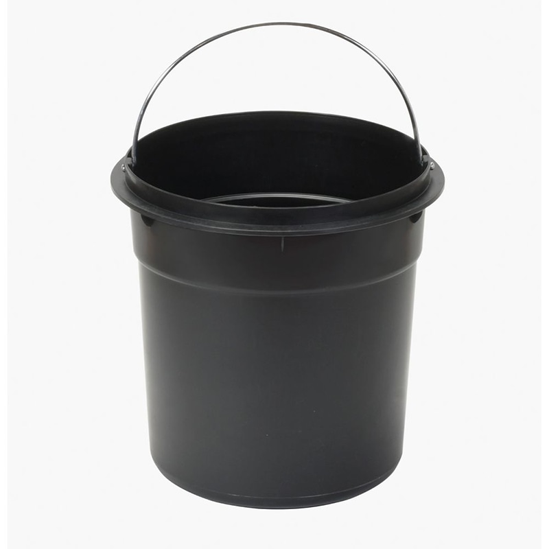 中山福 ゴミ箱 ペダル式 Boite 5L ブラック NQ-0193 1個(ご注文単位1個)【直送品】