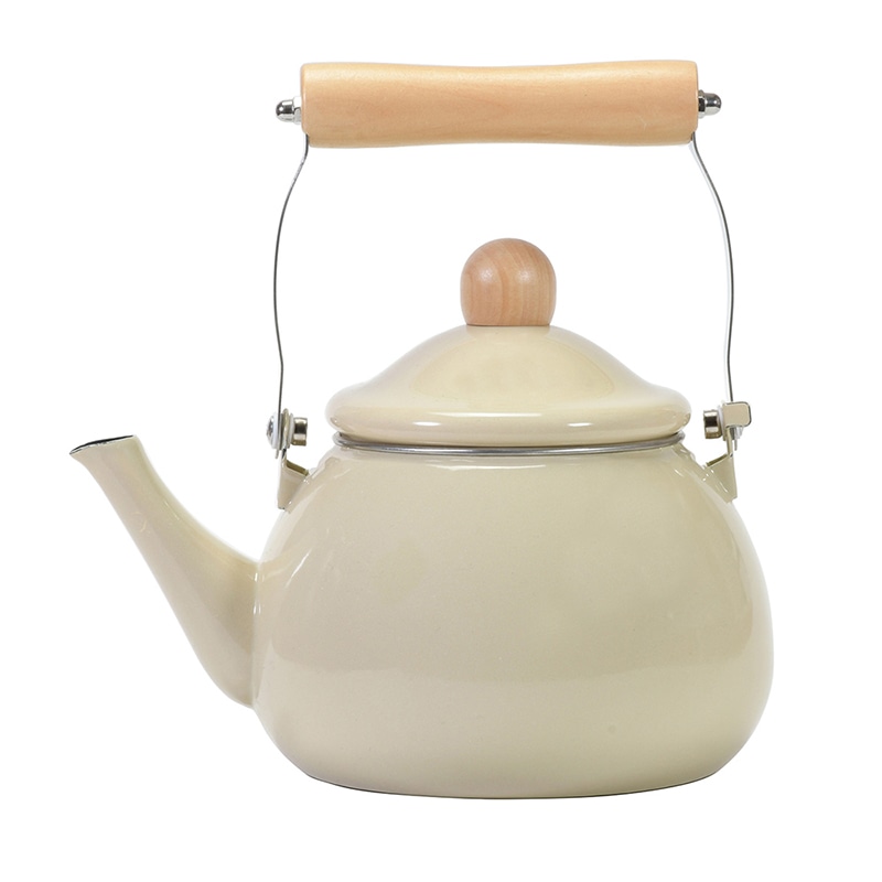 中山福 ケトル カリーノ IH対応 1.8L クリーム NQ-0118 1個（ご注文単位1個）【直送品】