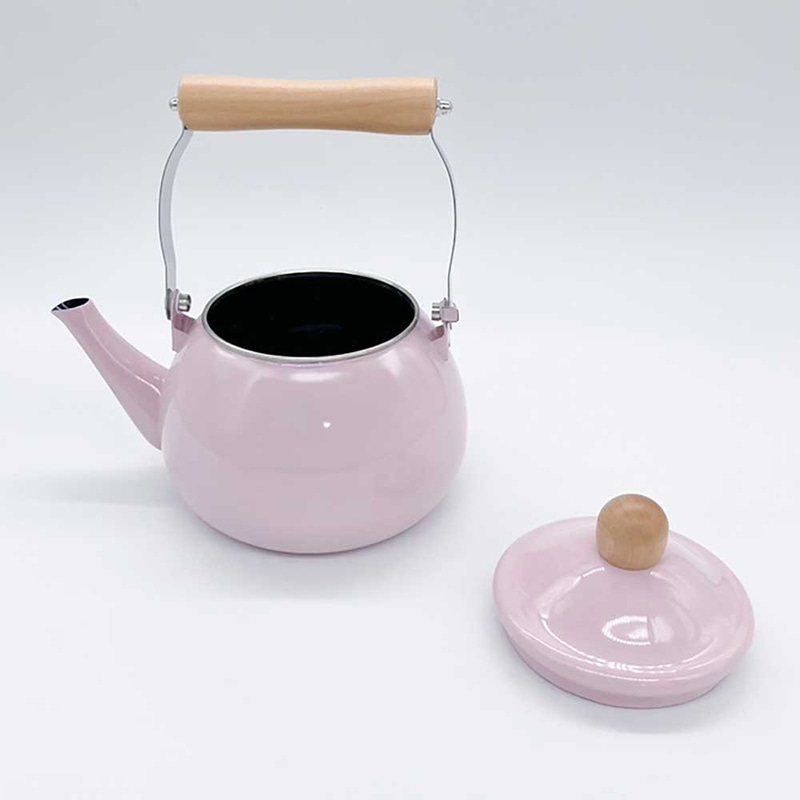 中山福 ケトル カリーノ IH対応 1.8L ピンク NQ-0114 1個(ご注文単位1個)【直送品】