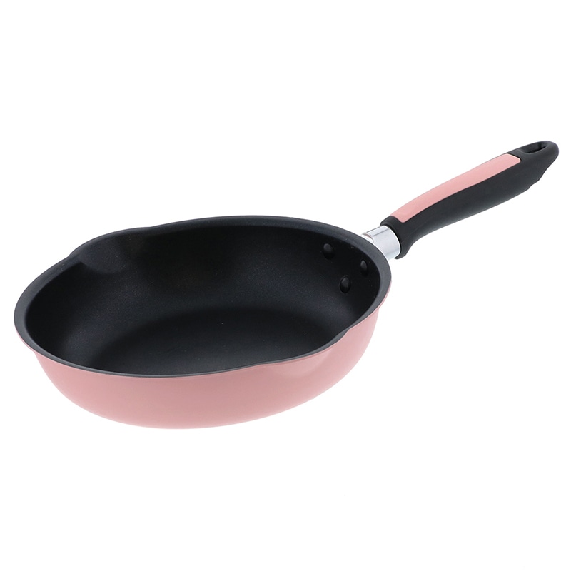 中山福 フライパン カリーノ IH対応 24cm ピンク NQ-0092 1個（ご注文単位1個）【直送品】
