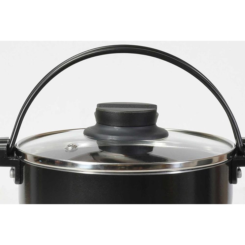 中山福 すきやき鍋 ダイヤモンドコート IH 蓋付 16cm NQ-0061 1個(ご注文単位1個)【直送品】