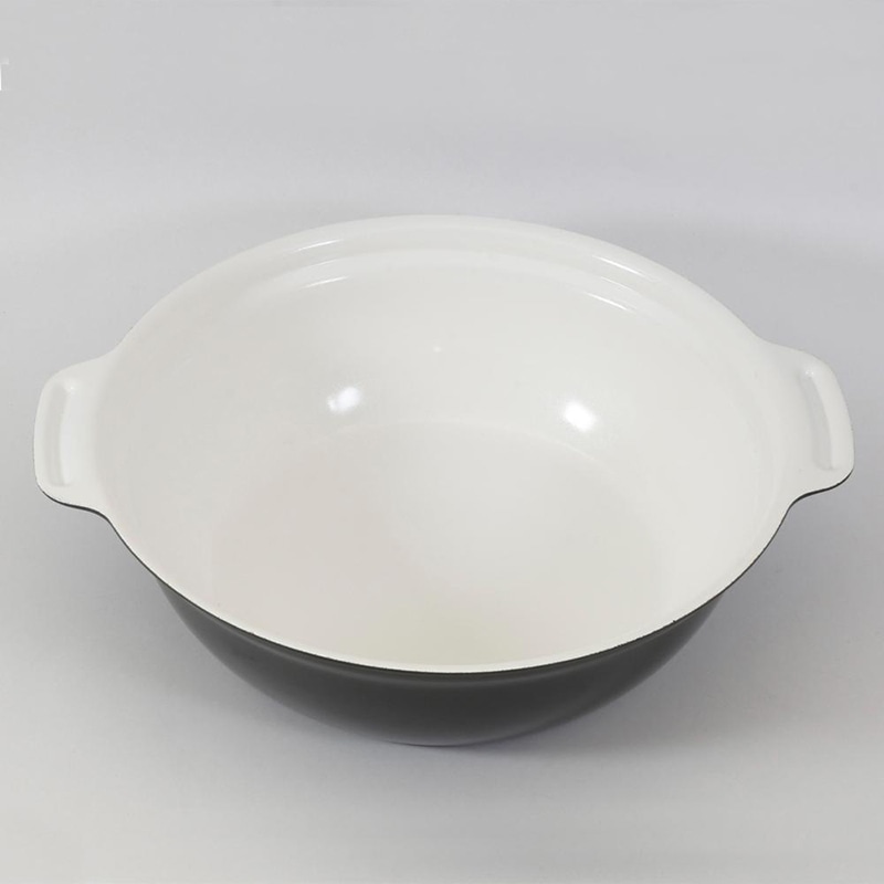 中山福 卓上鍋 セラミック IH ガラス蓋付 26cm ワインレッド NQ-0054 1個（ご注文単位1個）【直送品】