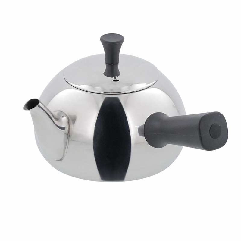 中山福 ステンレス製ティーポット ルテ サイドハンドル 0.7L NQ-0022 1個（ご注文単位1個）【直送品】